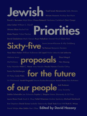 cover image of Jewish Priorities